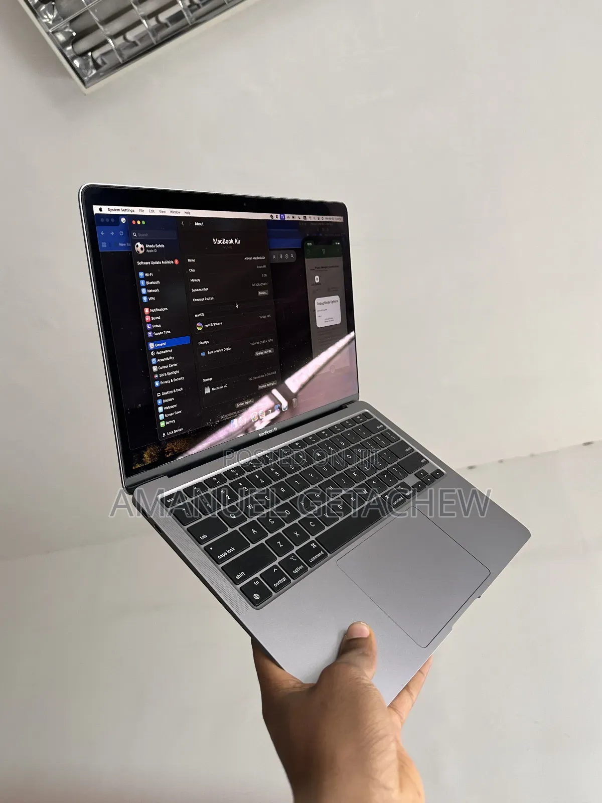 Laptop Apple MacBook Air 2020 M1 8GB Apple M1 SSD 256GB