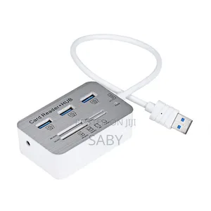 7-in-1 Usb 3.0 Hub and Card Reader.