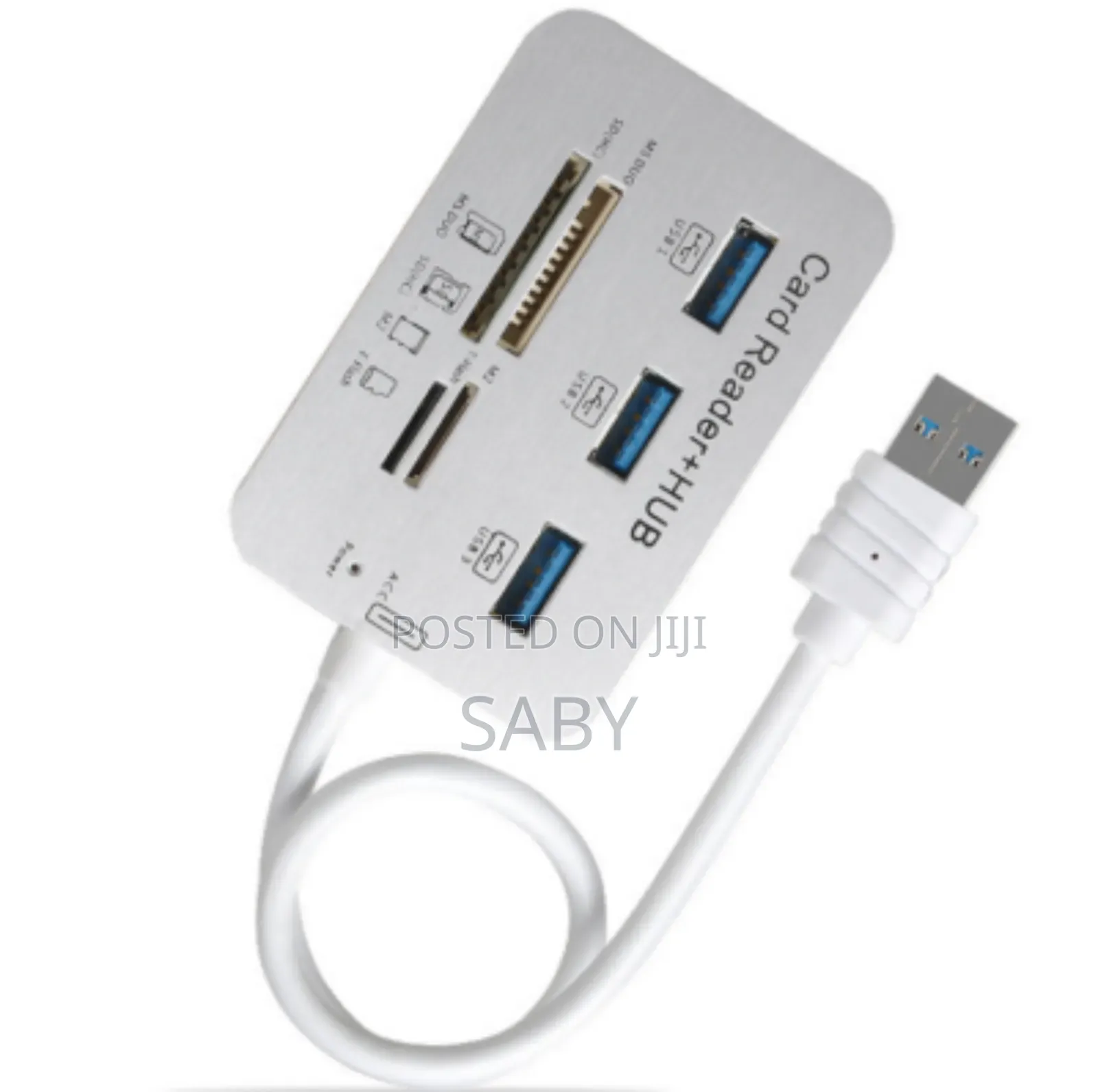 7-in-1 Usb 3.0 Hub and Card Reader.