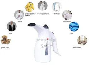 2-in-1 Portable Garment and Facial Steamer Used for Removing Wrinkles