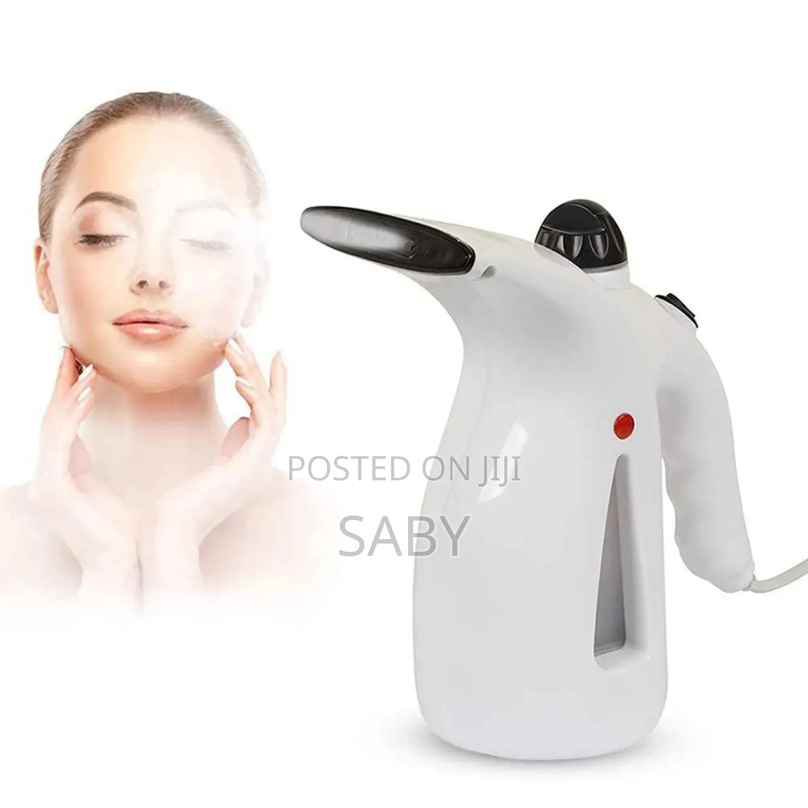 2-in-1 Portable Garment and Facial Steamer Used for Removing Wrinkles