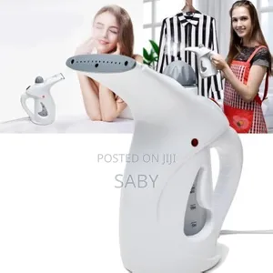 2-in-1 Portable Garment and Facial Steamer Used for Removing Wrinkles