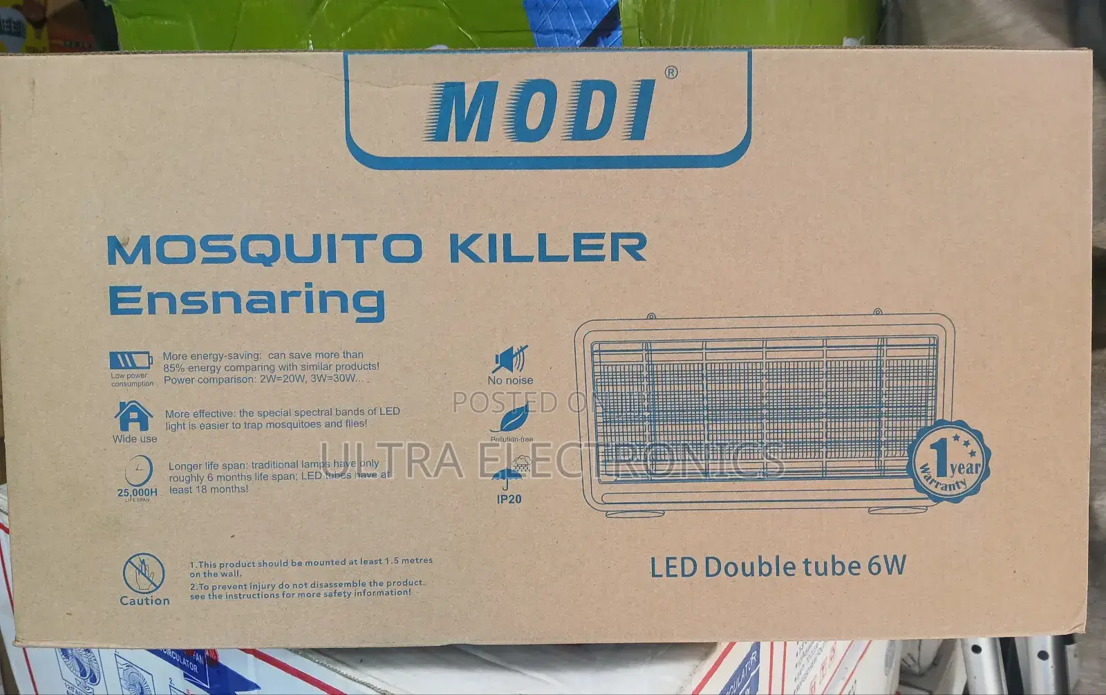 Killer Modi Mosquito Killer That Uses Led Light Technology to Trap