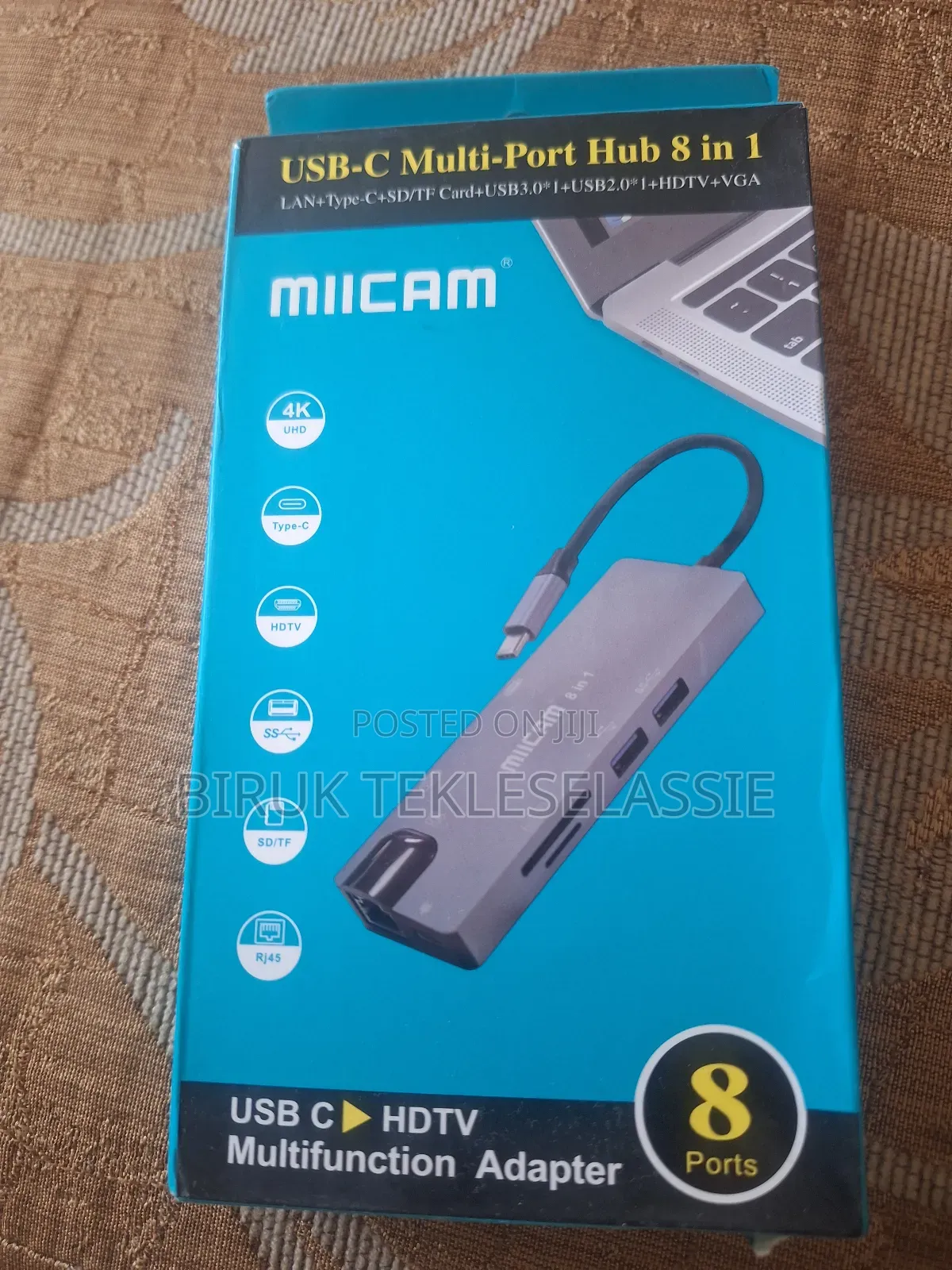 Miicam Usb-c Multi-port Hub 8 In 1