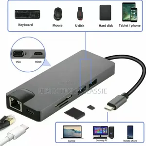 Miicam Usb-c Multi-port Hub 8 In 1