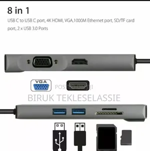 Miicam Usb-c Multi-port Hub 8 In 1