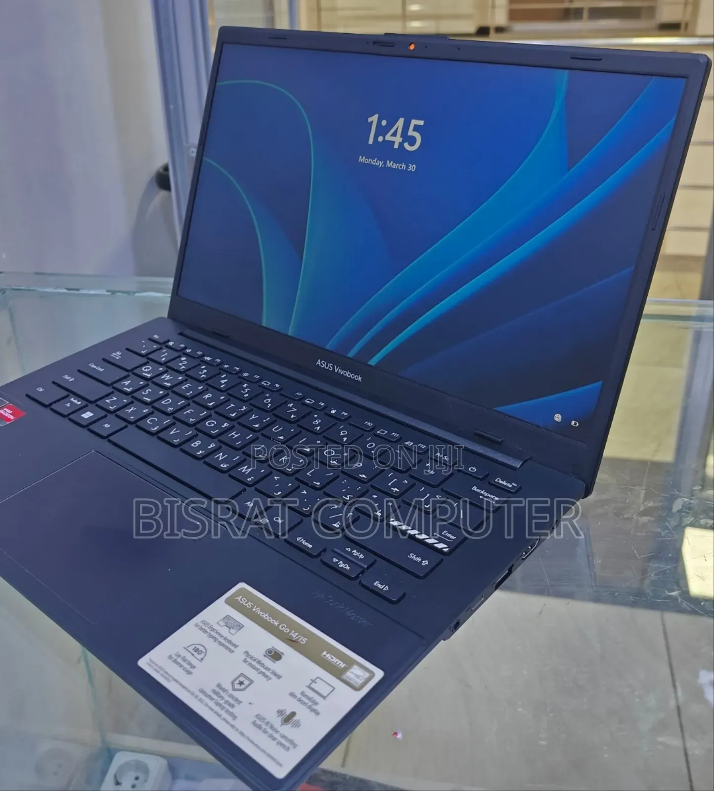 New Laptop Asus VivoBook 15 X505BA 8GB AMD Ryzen 5 SSD 512GB