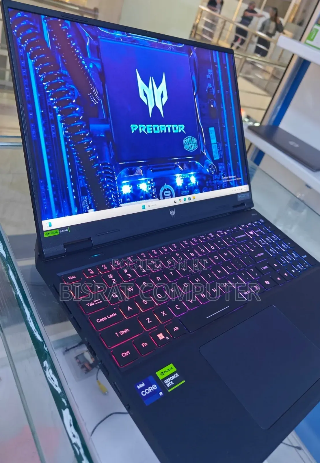 New Laptop Acer Predator Helios Neo 16 16GB Intel Core i9 SSD 1T