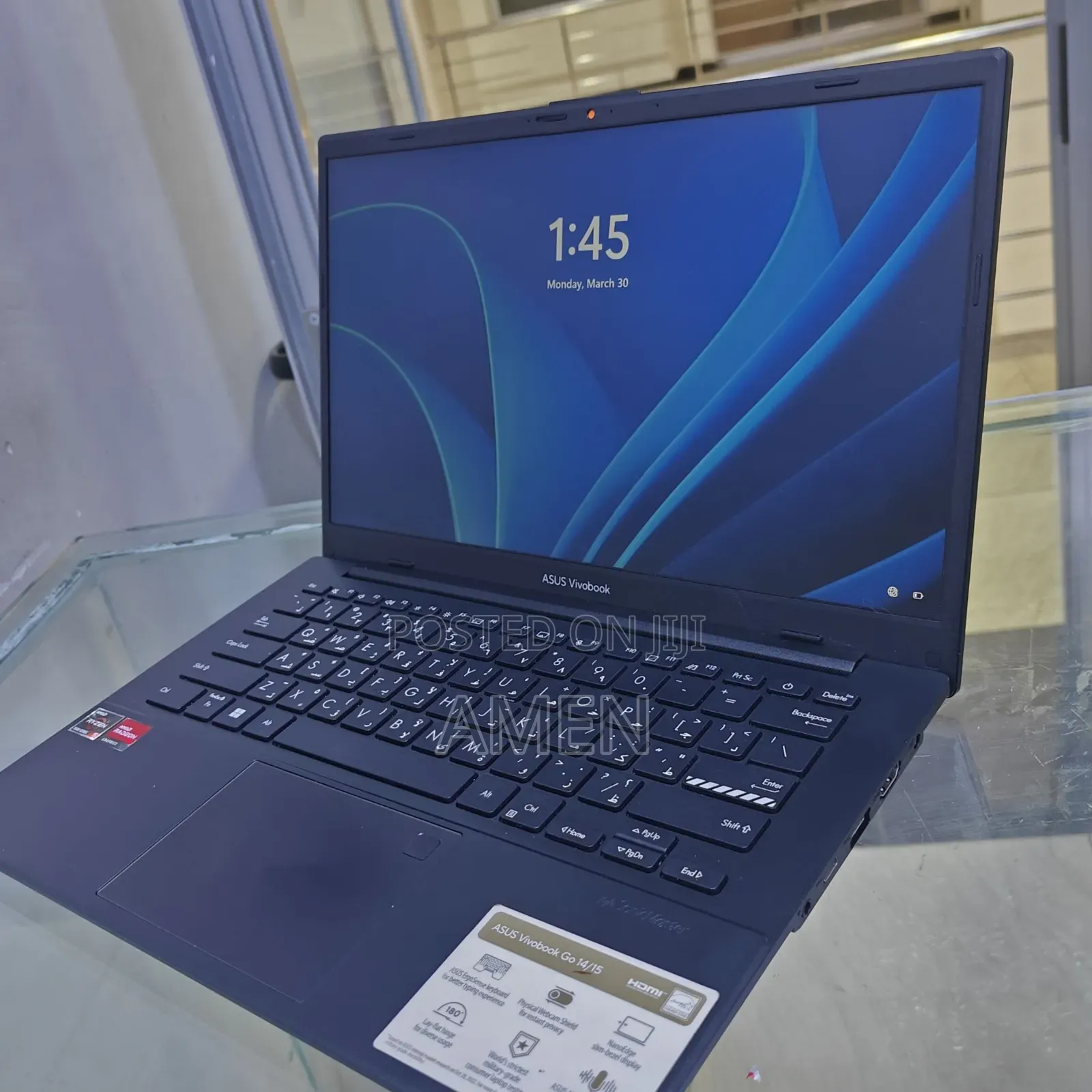 New Laptop Asus Vivobook 16 8GB AMD Ryzen 5 SSD 512GB
