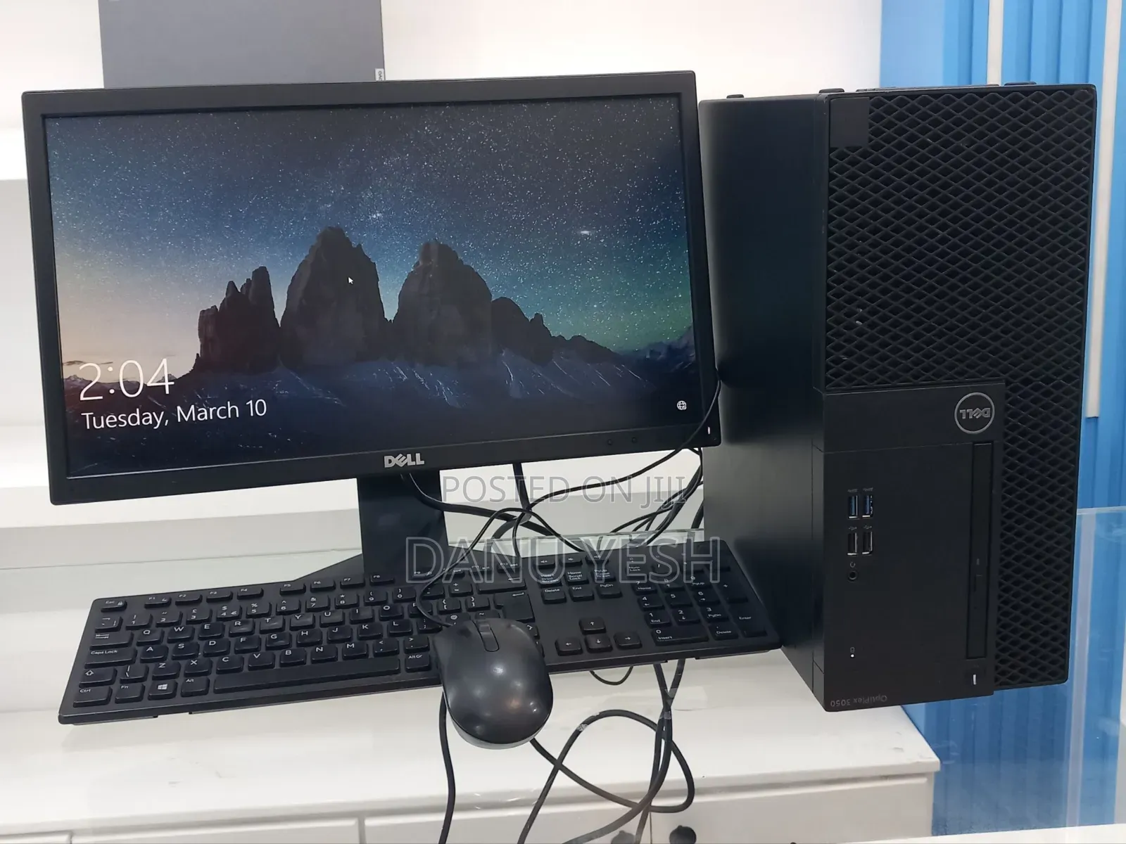 New Desktop Computer Dell OptiPlex 3050 4GB Intel Core i3 SSD 500GB