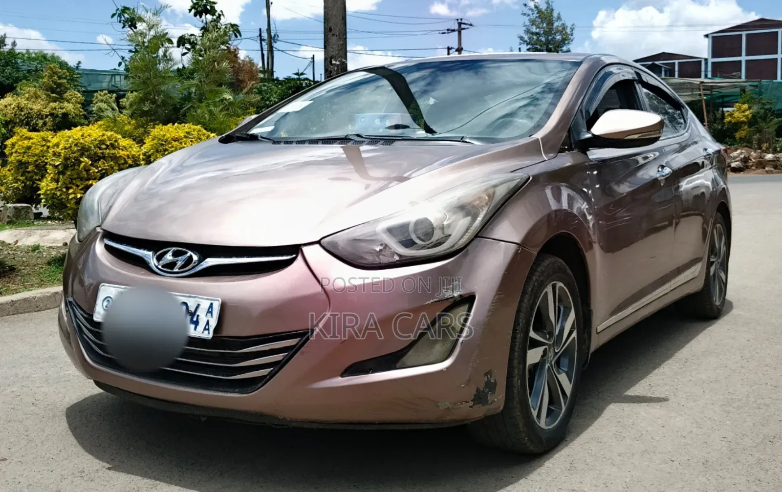 Hyundai Elantra 2014 Pink
