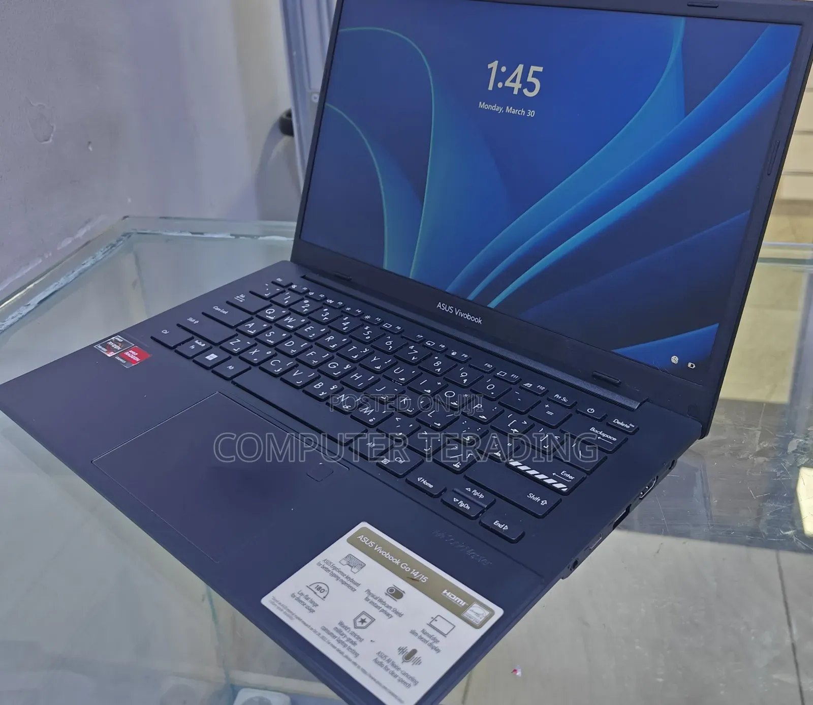 New Laptop Asus VivoBook 15 X505BA 8GB AMD Ryzen 5 SSD 512GB