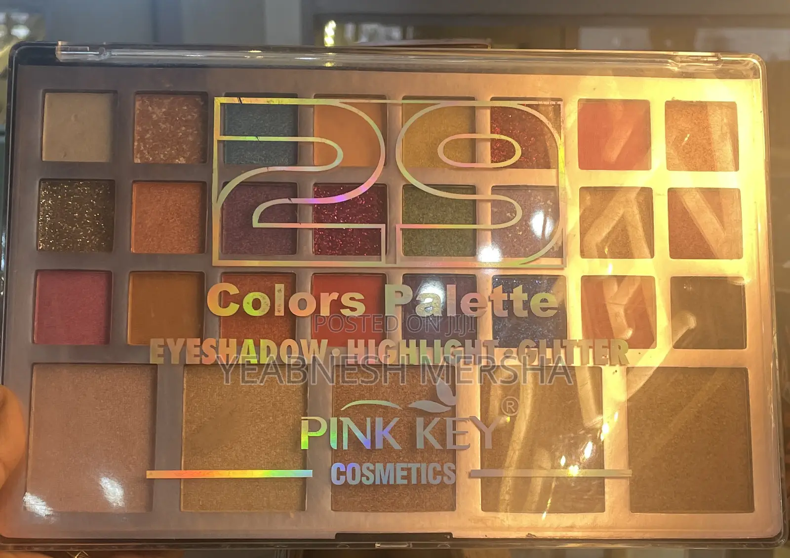 Pink Key 29-Color "Glam" Palette
