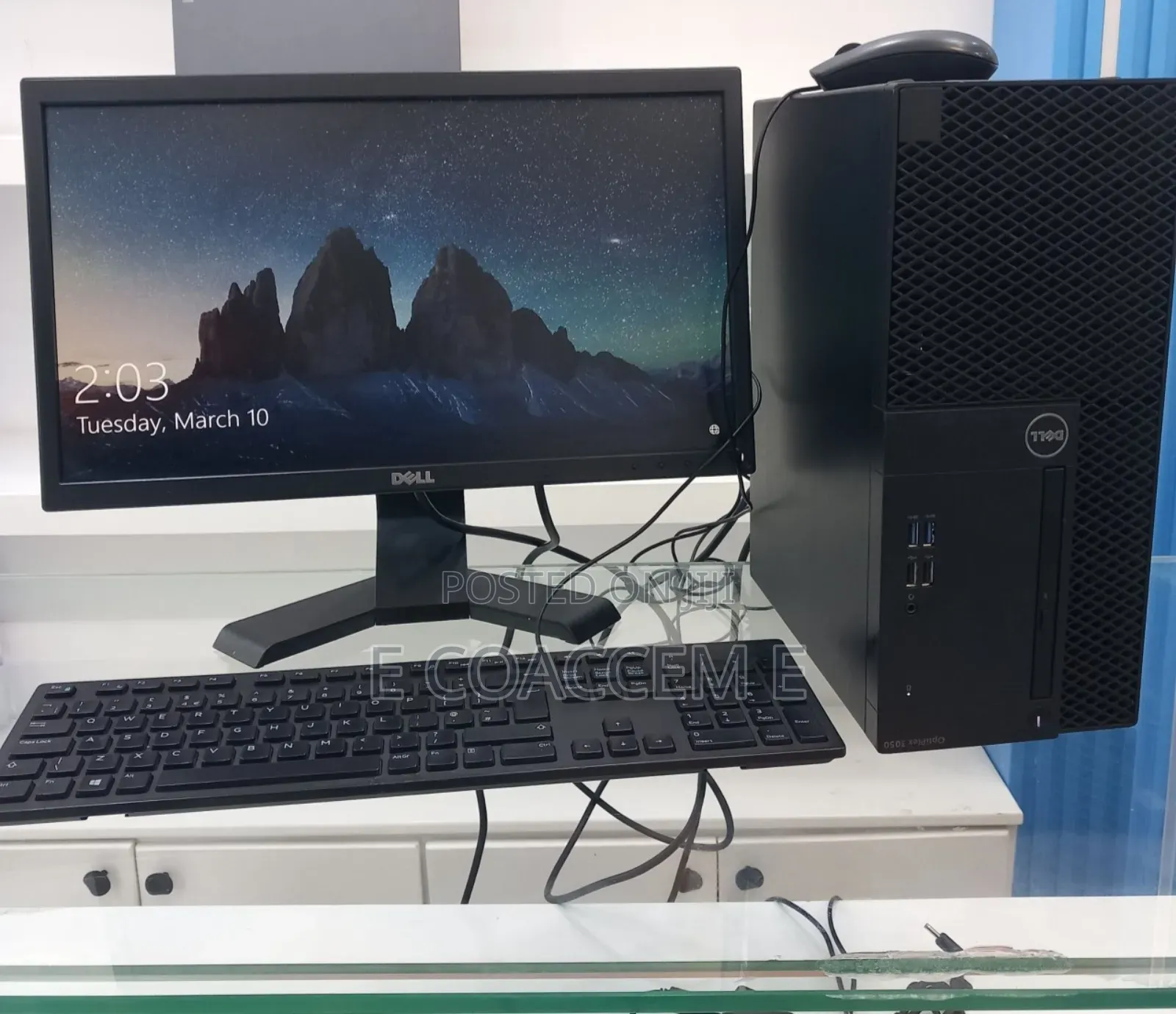 New Desktop Computer Dell 4GB Intel Core i3 HDD 500GB