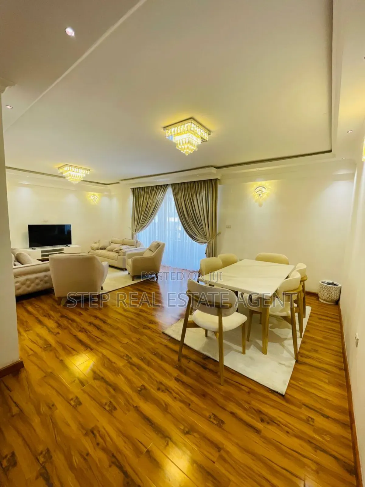 Furnished 3bdrm Apartment in Bole for rent