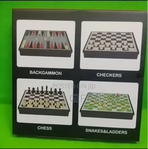 4 in 1 Magnetic Board Game