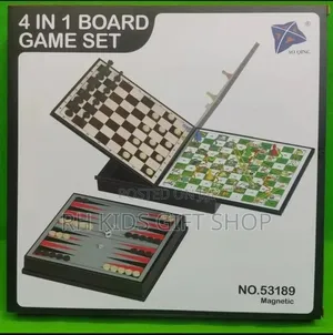 4 in 1 Magnetic Board Game