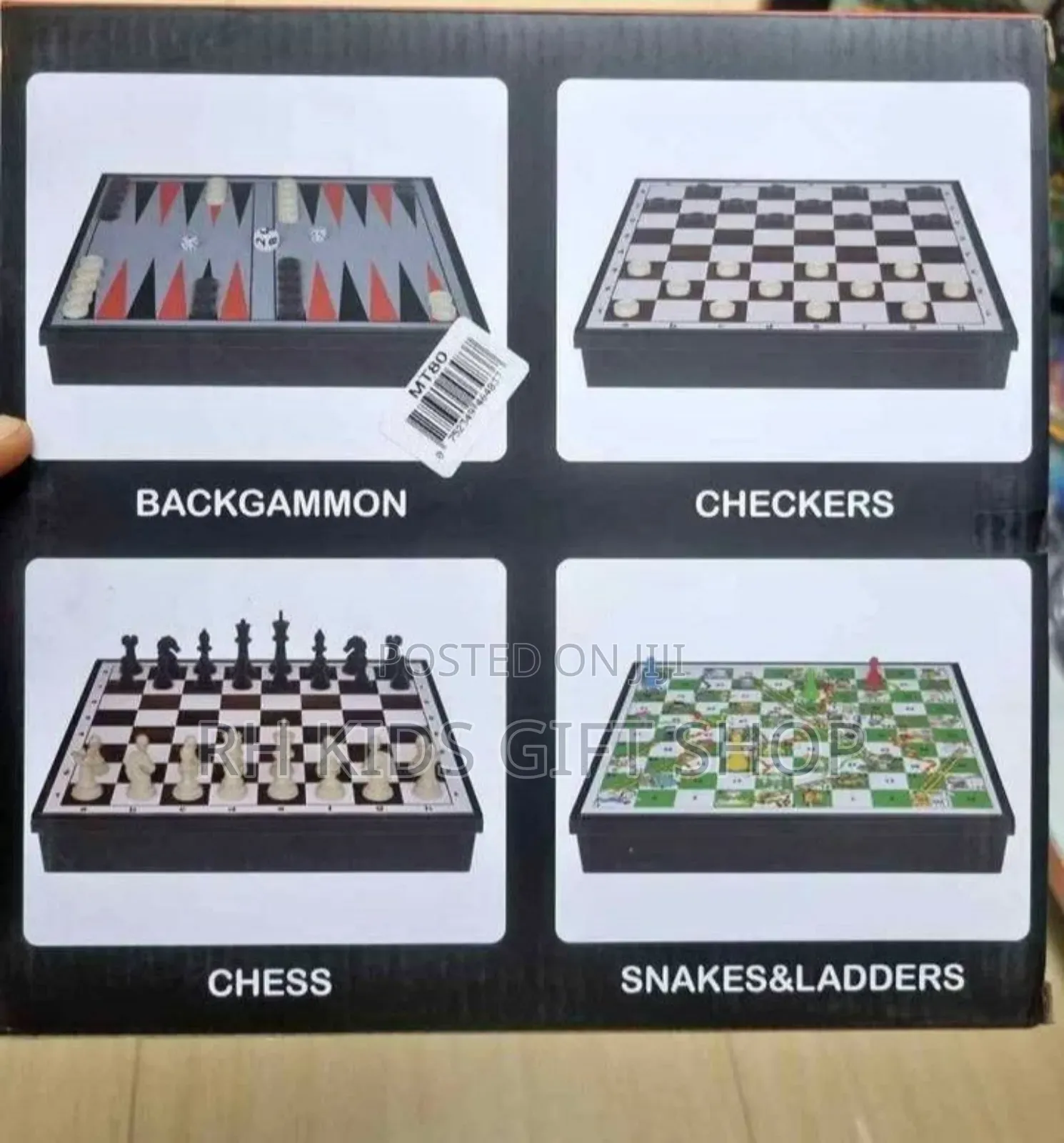 4 in 1 Magnetic Board Game
