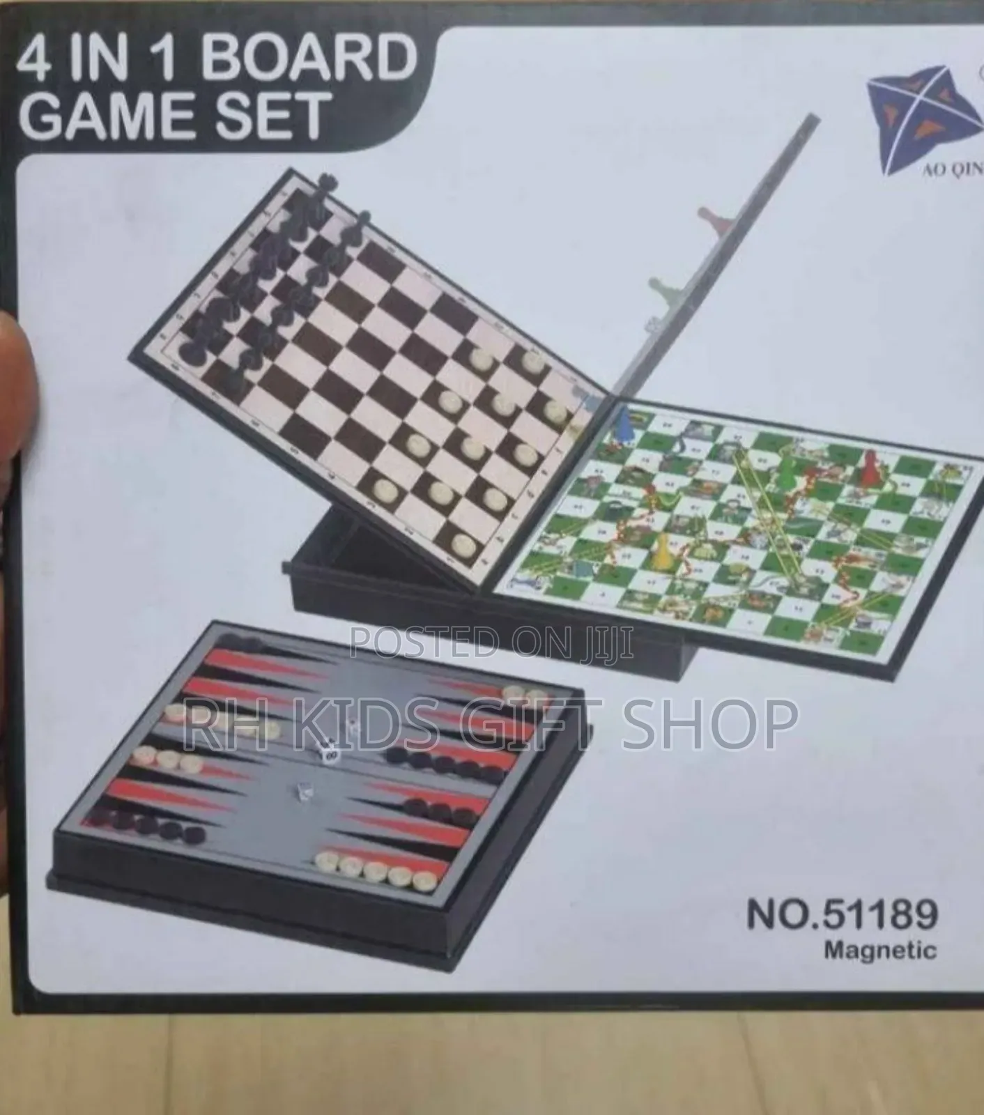 4 in 1 Magnetic Board Game
