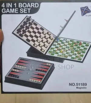4 in 1 Magnetic Board Game