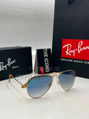 Rayban Aviators Classic Stylish Sunglasses Usually Worn by Pilots