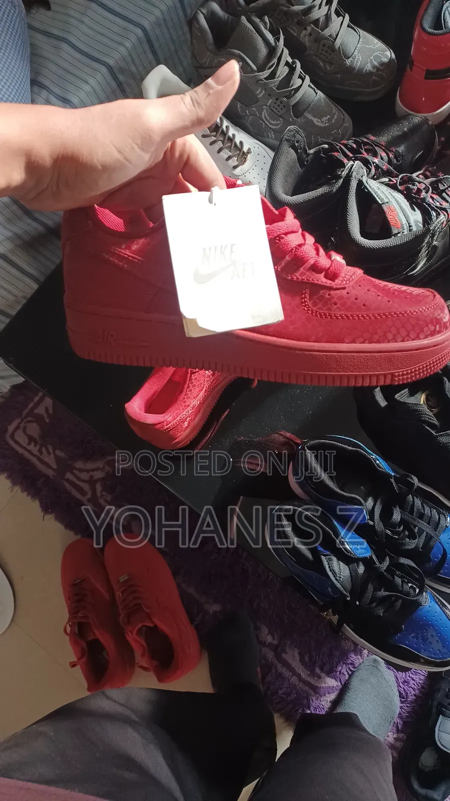 New Nike Airforce Snakeskin በ 6000 ብር ብቻ
