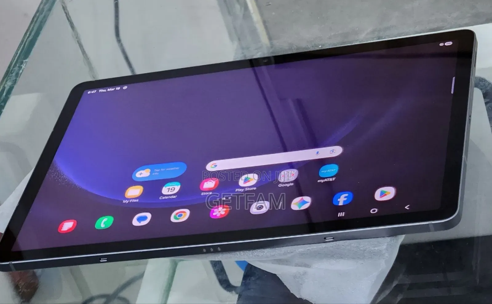 New Samsung Galaxy Tab S9 FE 128 GB Silver