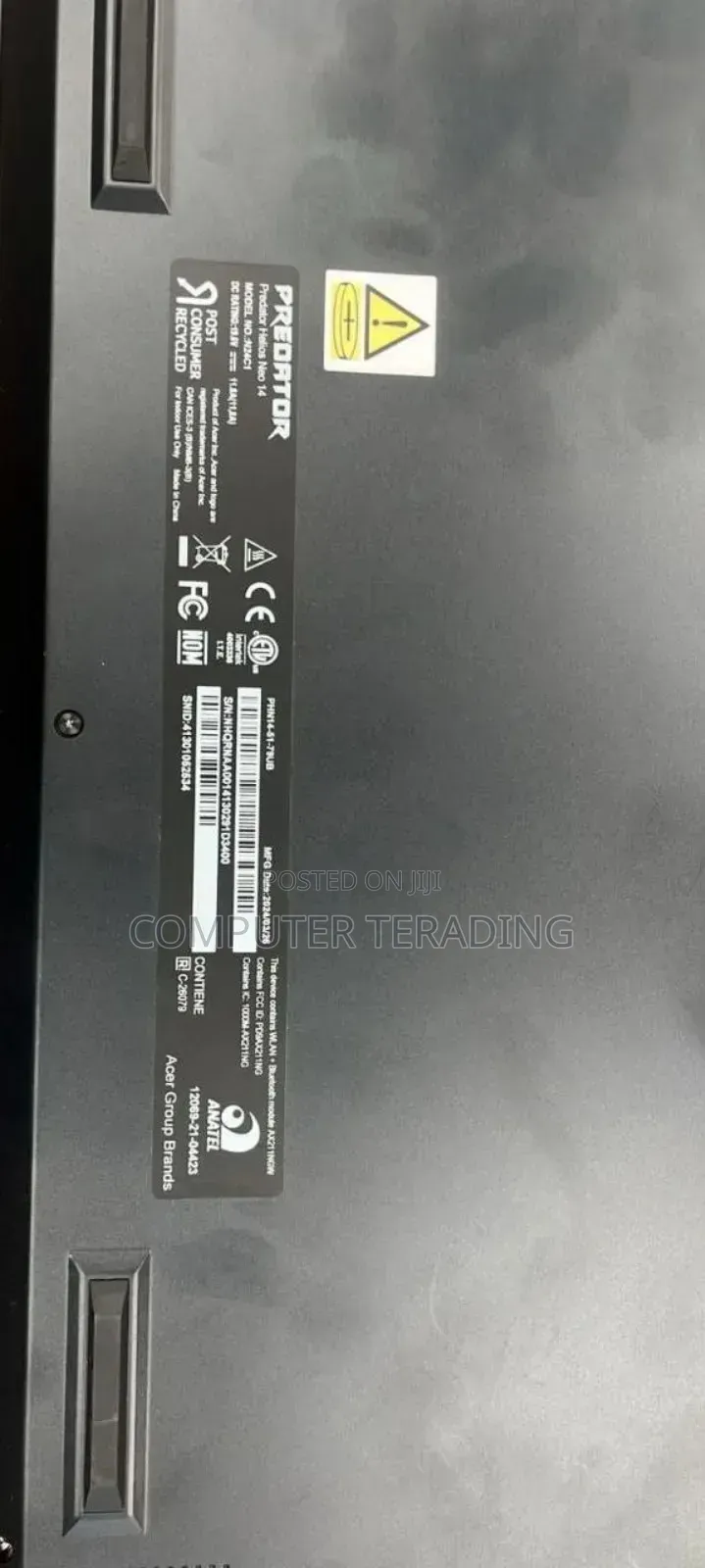 New Laptop Acer Nitro 5 16GB Intel Core Ultra 7 SSD 1T