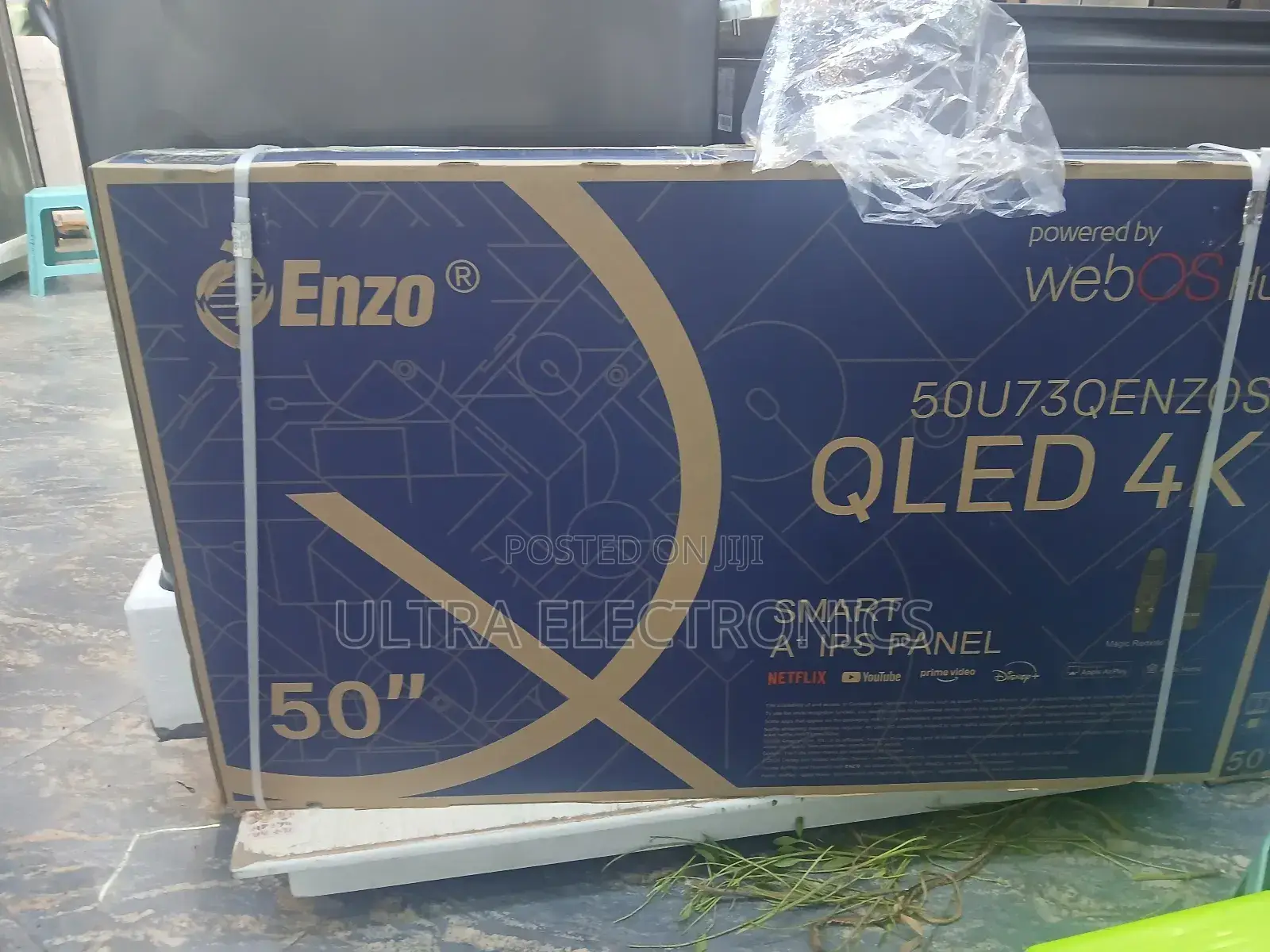 Enzo 50-Inch Qled Smart Tv (Model 50u73qenzos).50-Inch Qled