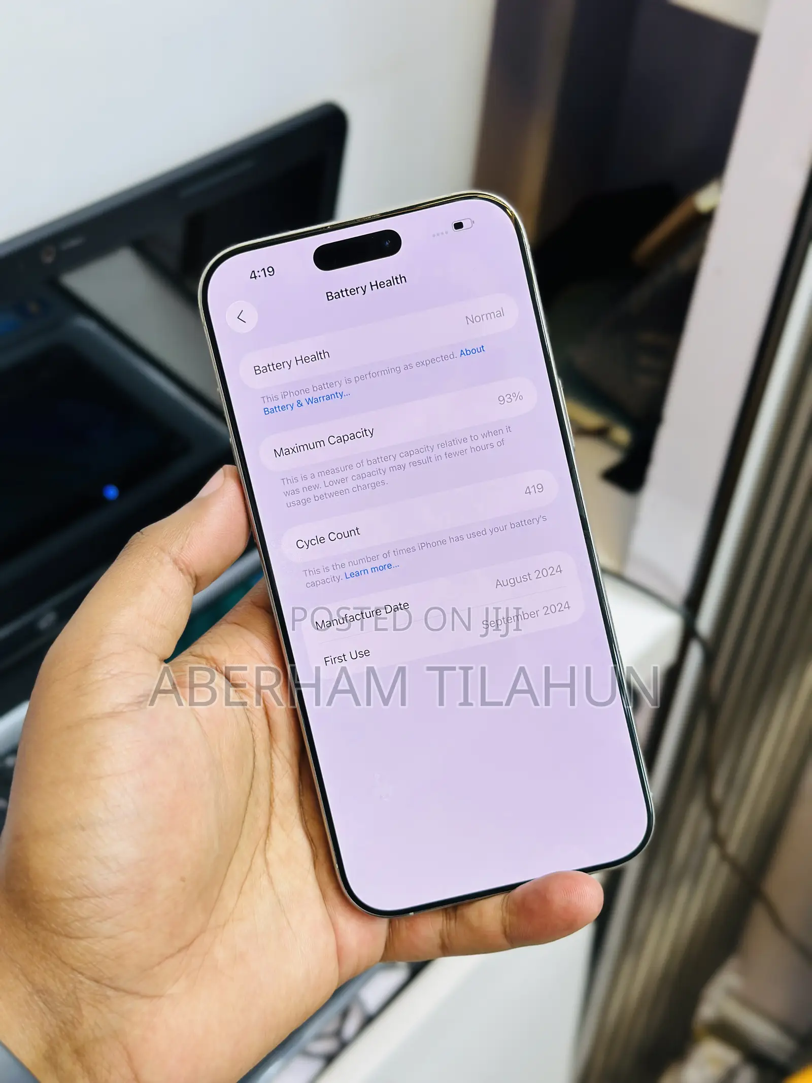 Apple iPhone 16 Pro Max 256 GB Silver