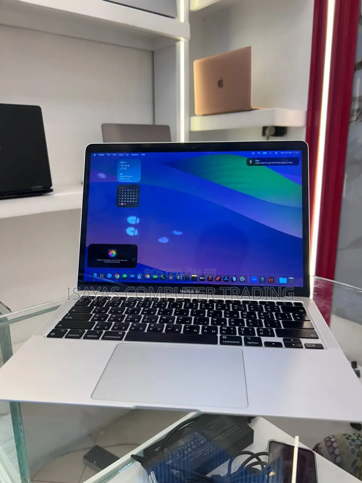 New Laptop Apple MacBook Air 2020 M1 8GB Apple M1 SSD 256GB