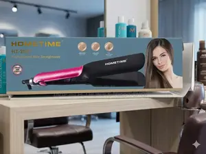 Home Time Ht-2097 ፕሮፌሽናል የፀጉር ማለስለሻ (Professional Hair Straightener