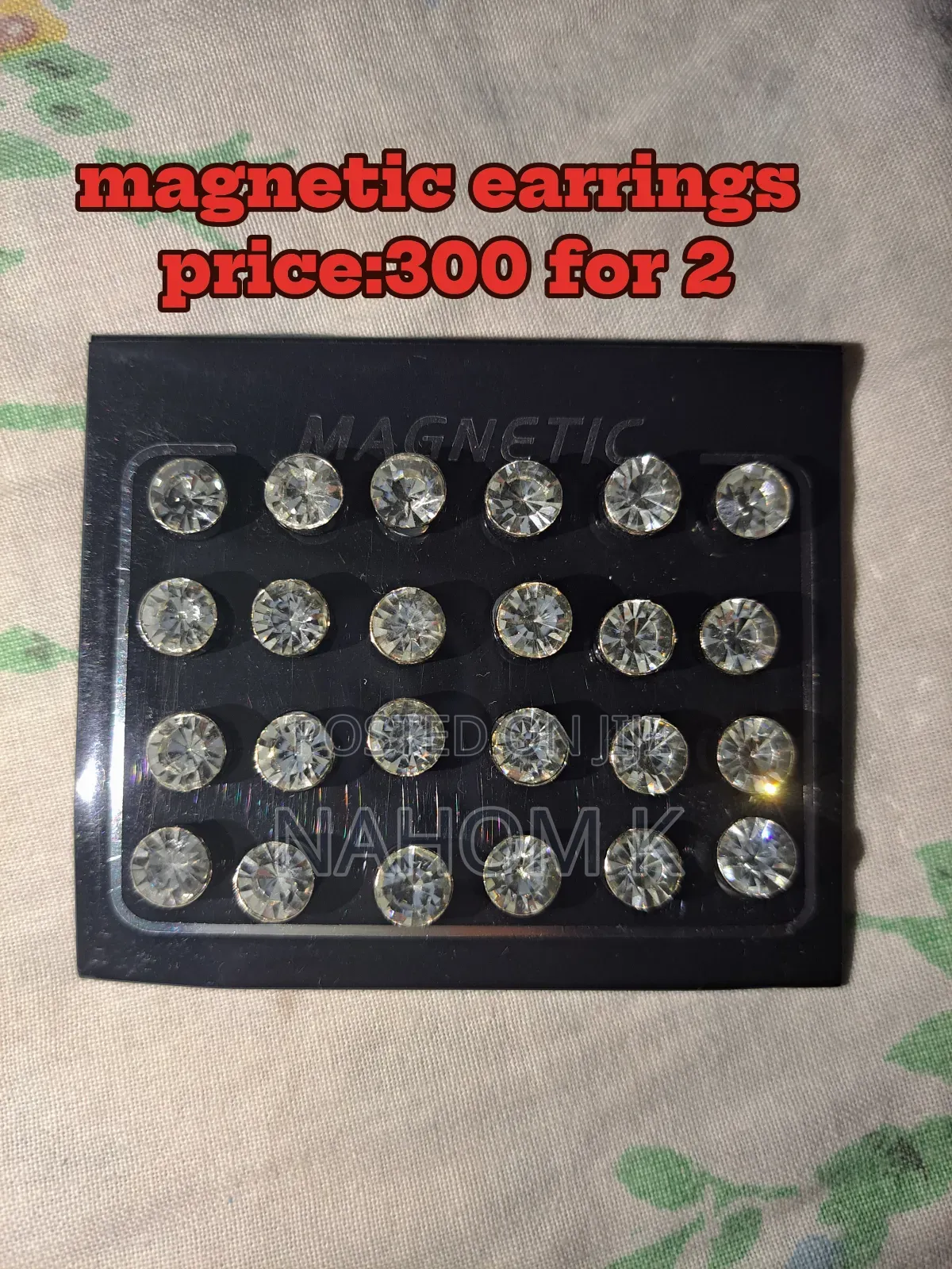 Magnetic Earrings