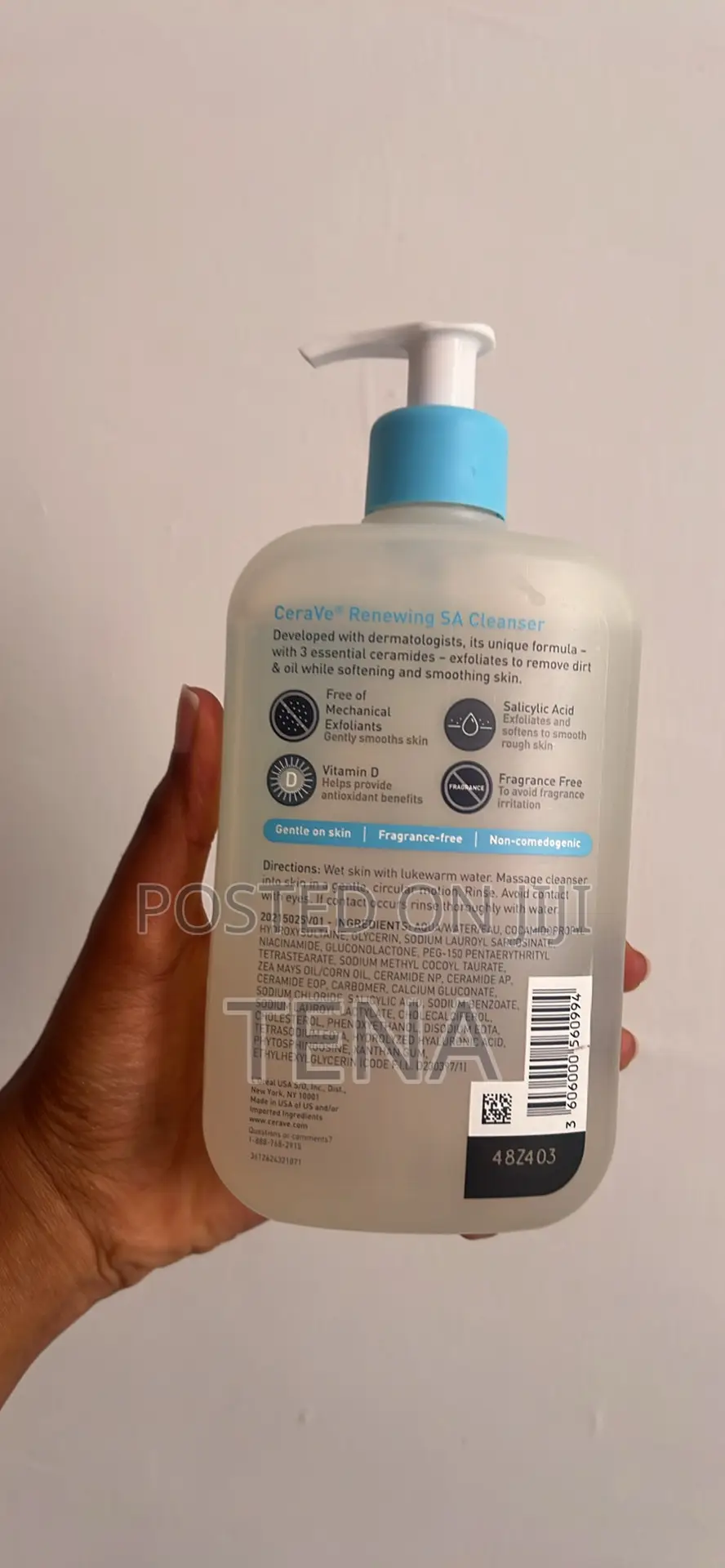 Cerave Renewing Sa Cleanser