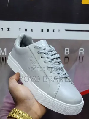 New Arrival Zara Gray Lather Fashion.Shoee