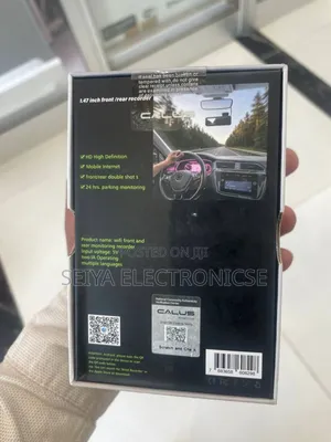 Calus Dual Cameras Sisystem, Front And Rear Recordings Vehicle