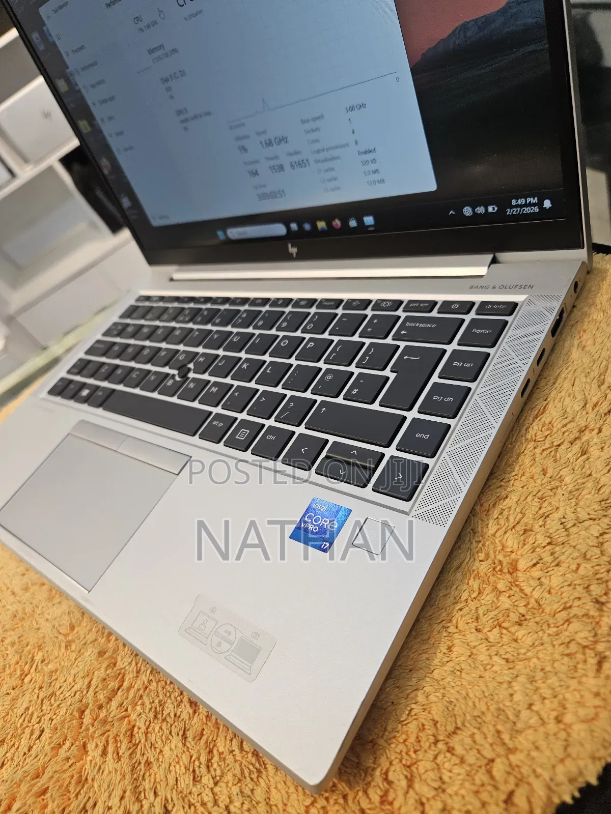 New Laptop HP EliteBook 840 G8 16GB Intel Core i7 SSD 512GB
