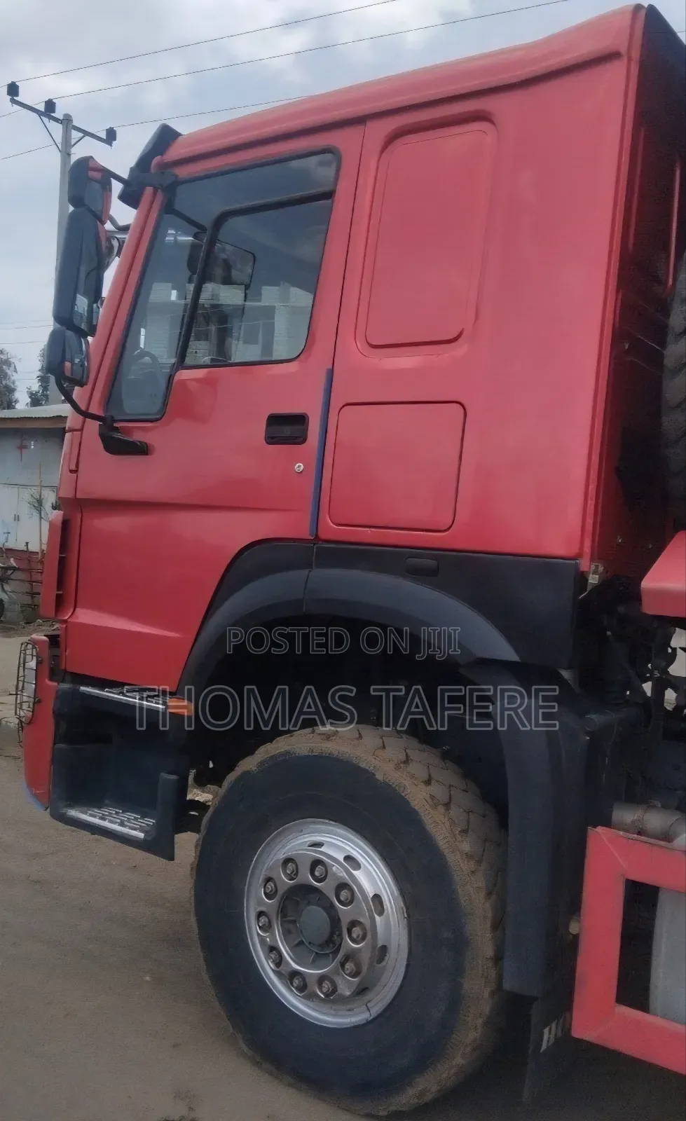 Howo Sino Truck 2025 Red