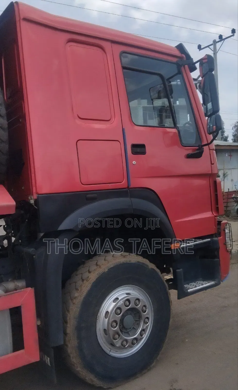 Howo Sino Truck 2025 Red
