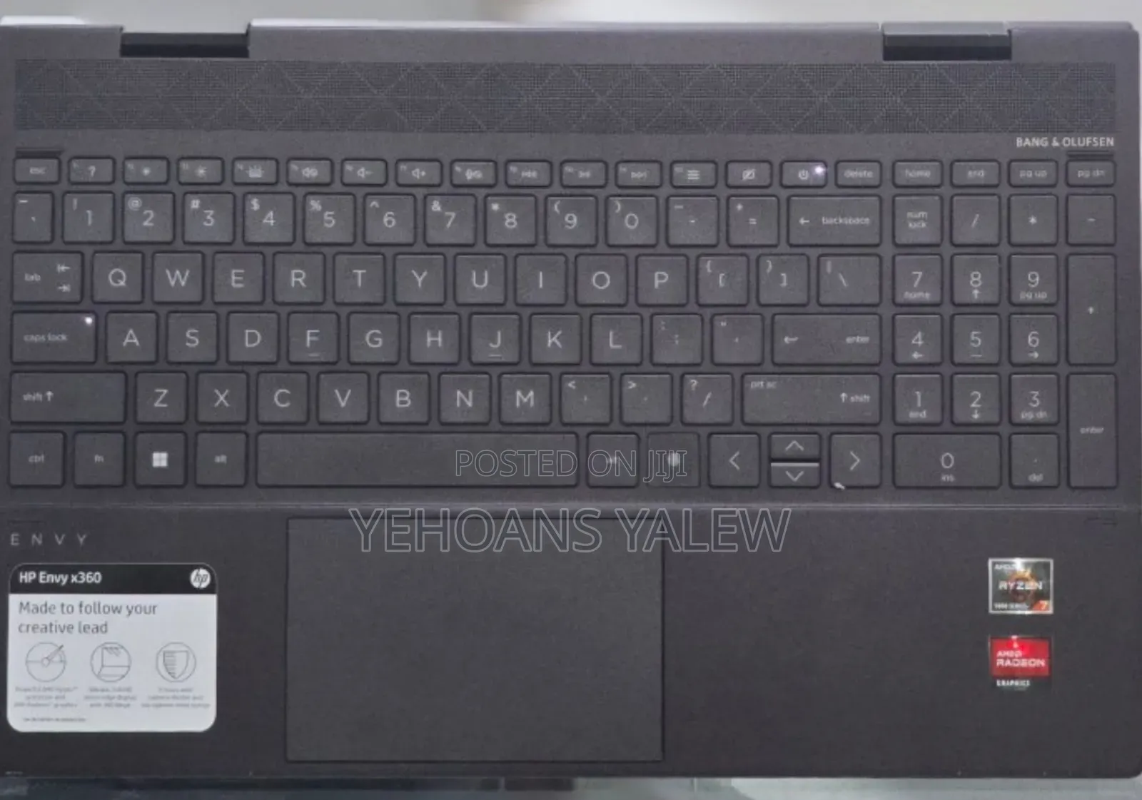 New Laptop HP Envy x360 16GB AMD Ryzen 7 SSD 512GB