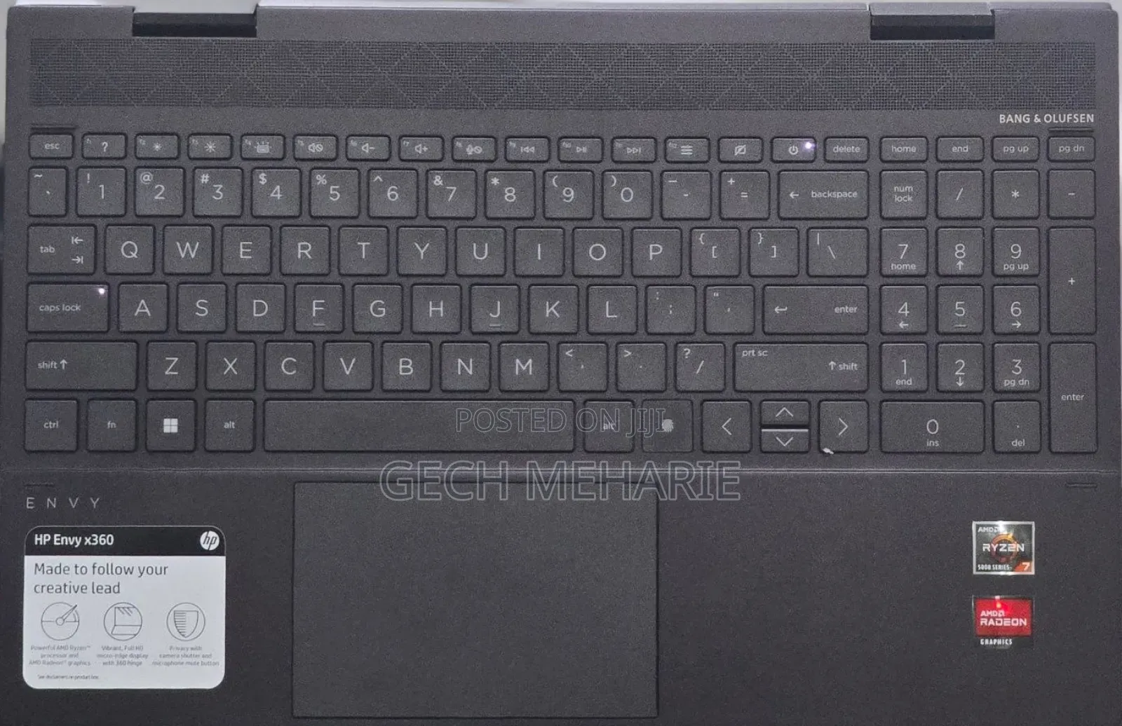New Laptop HP Envy X360 16GB AMD Ryzen 5 SSD 512GB