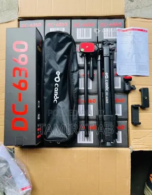 Candc Dc-6360 Professional Tripod With Boom Arm