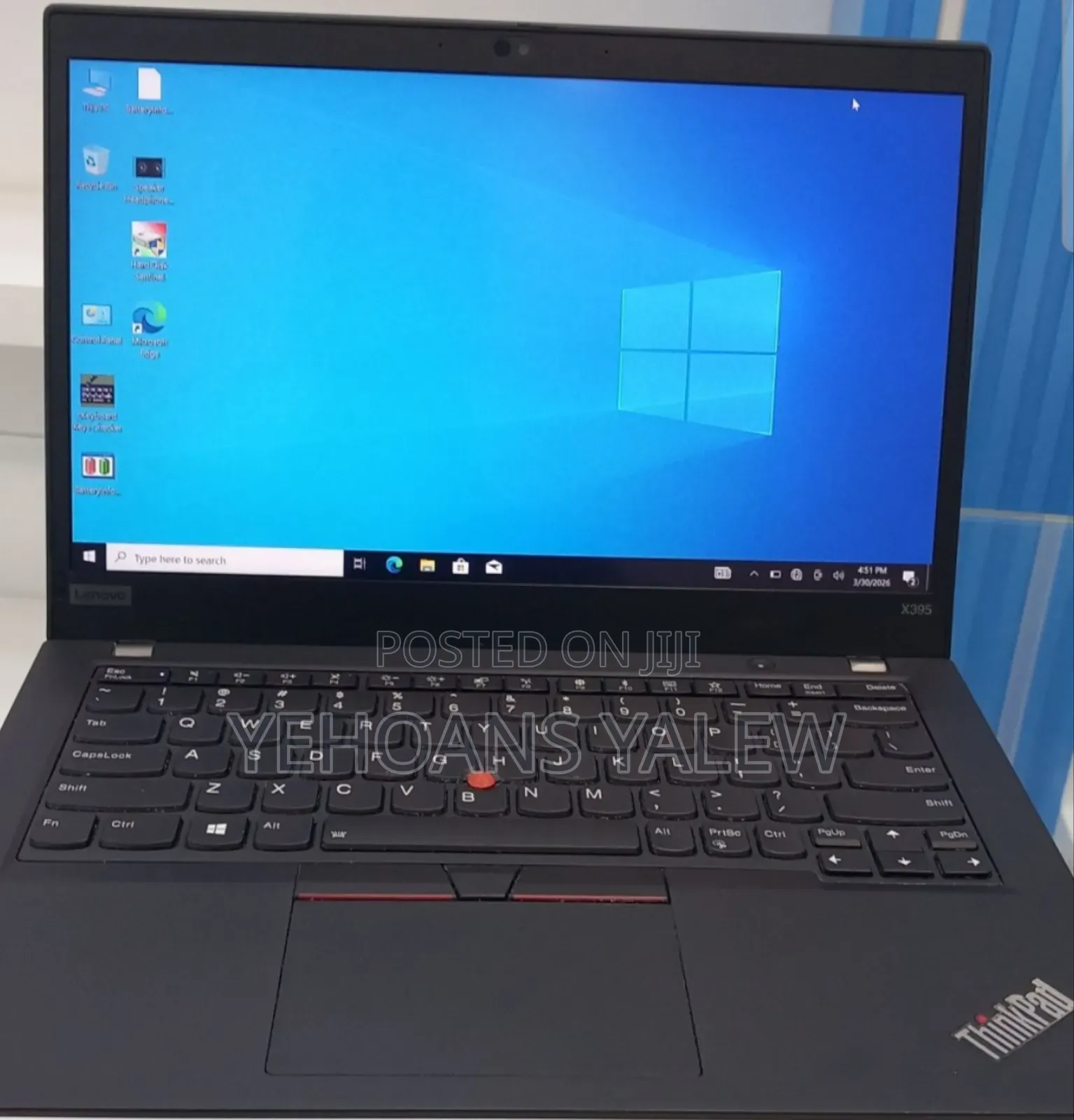 New Laptop Lenovo ThinkPad x395 16GB AMD Ryzen 5 SSD 512GB