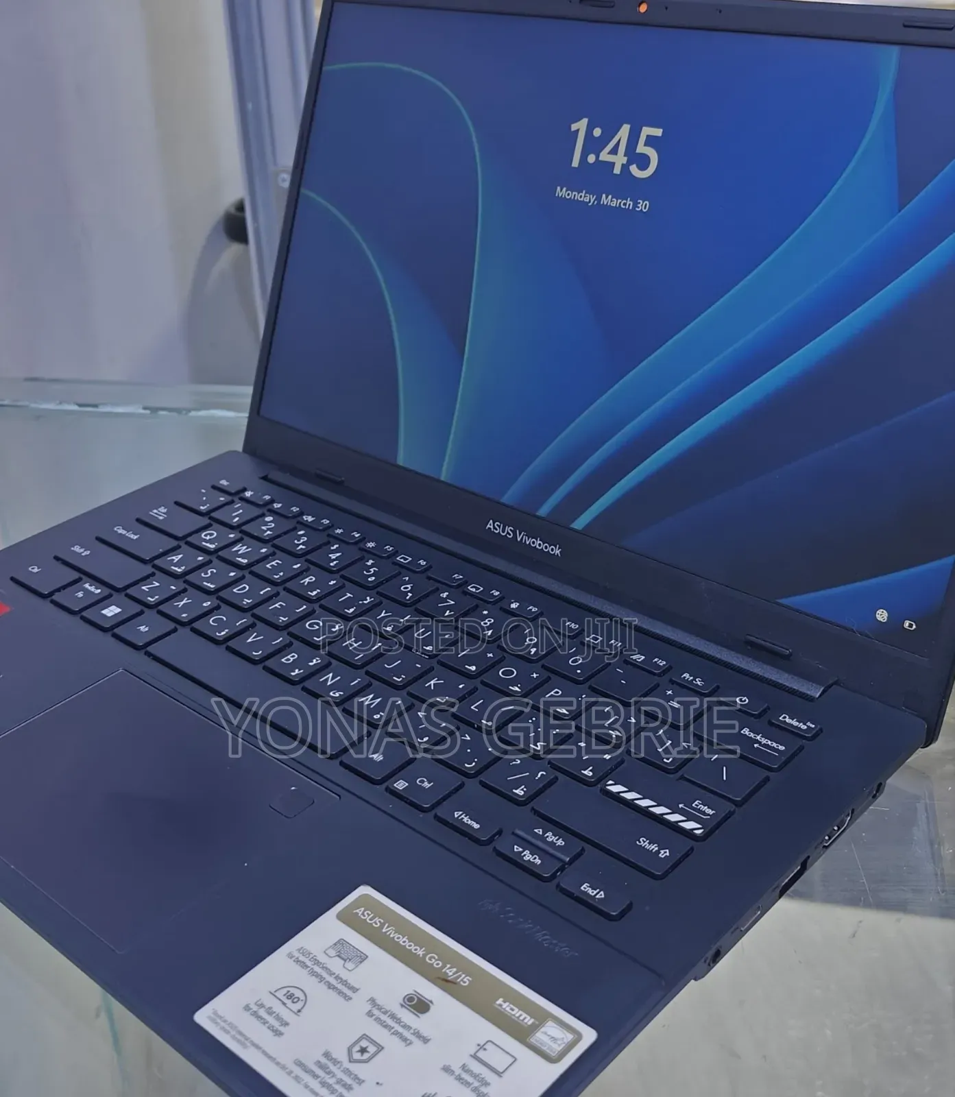 New Laptop Asus 8GB AMD Ryzen 5 SSD 512GB