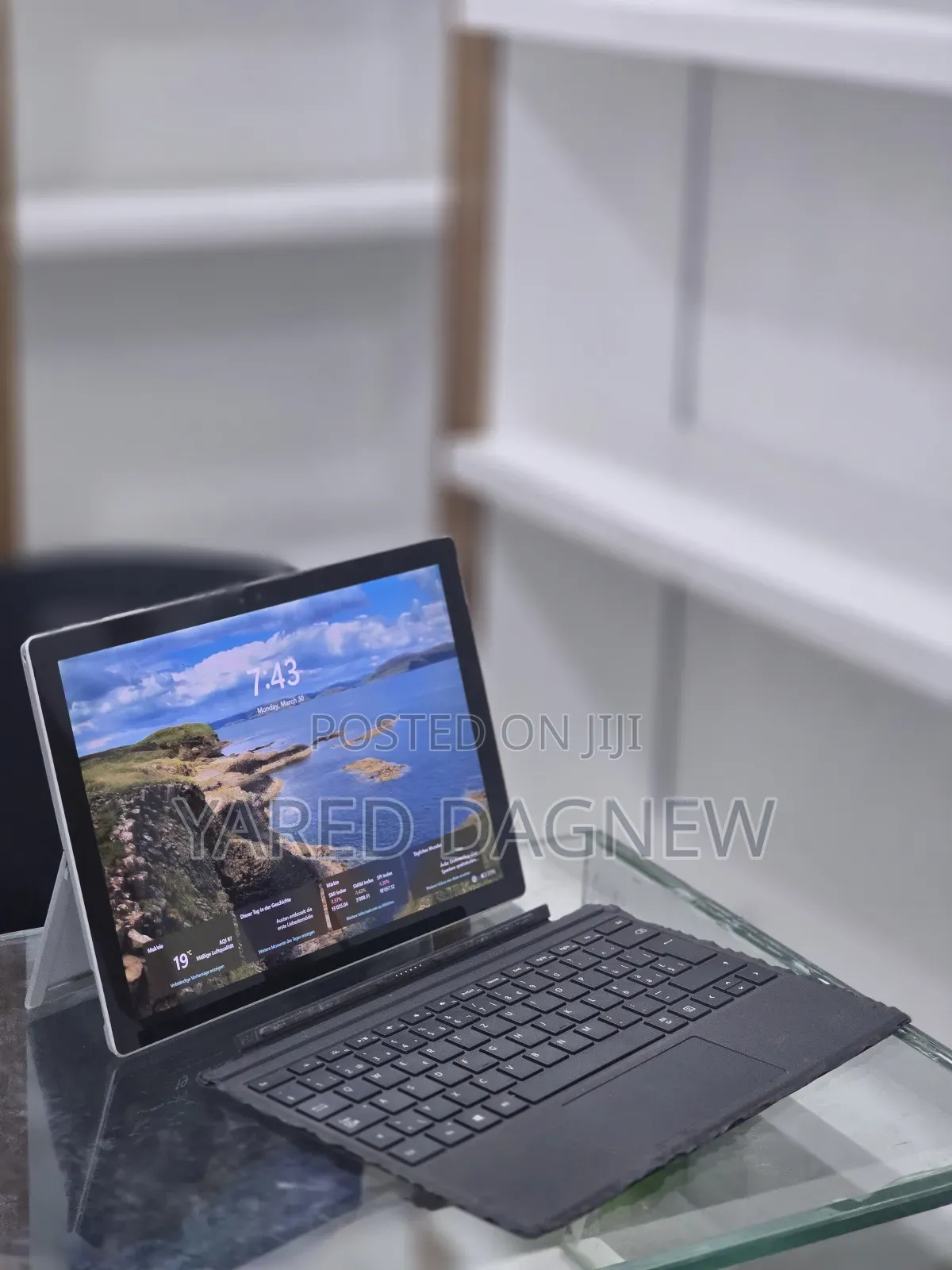New Laptop Microsoft Surface Pro 4 8GB Intel Core i5 SSD 256GB