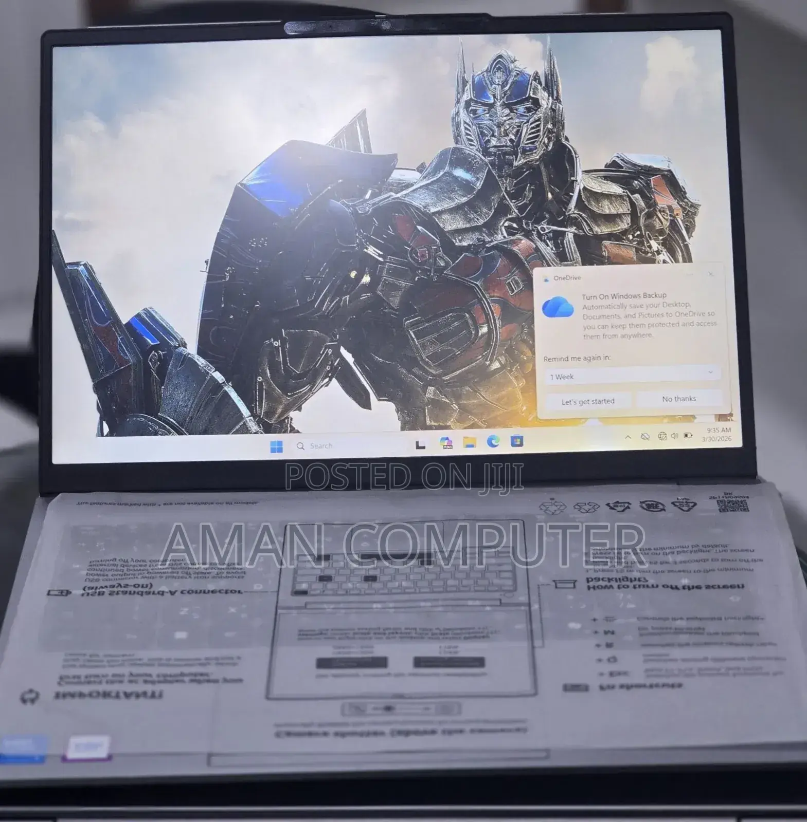New Laptop Lenovo ThinkBook 13 16GB Intel Core 7 SSD 512GB