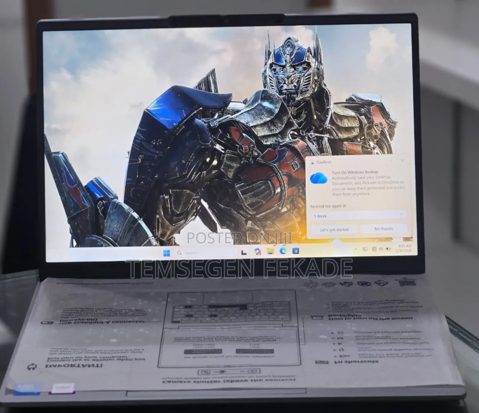 New Laptop Lenovo Thinkbook 14 16GB Intel Core 7 SSD 512GB