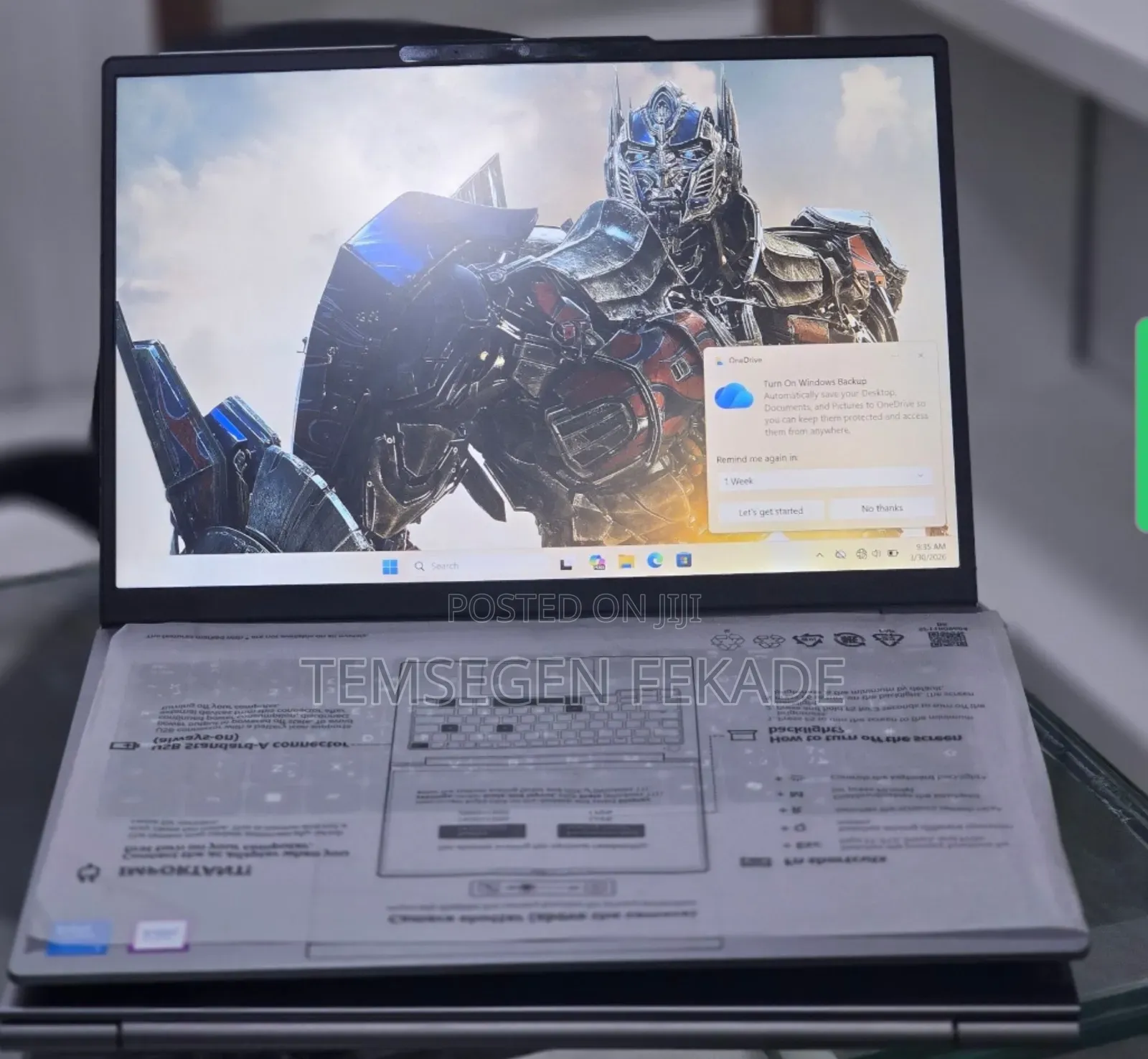 New Laptop Lenovo Thinkbook 14 16GB Intel Core 7 SSD 512GB
