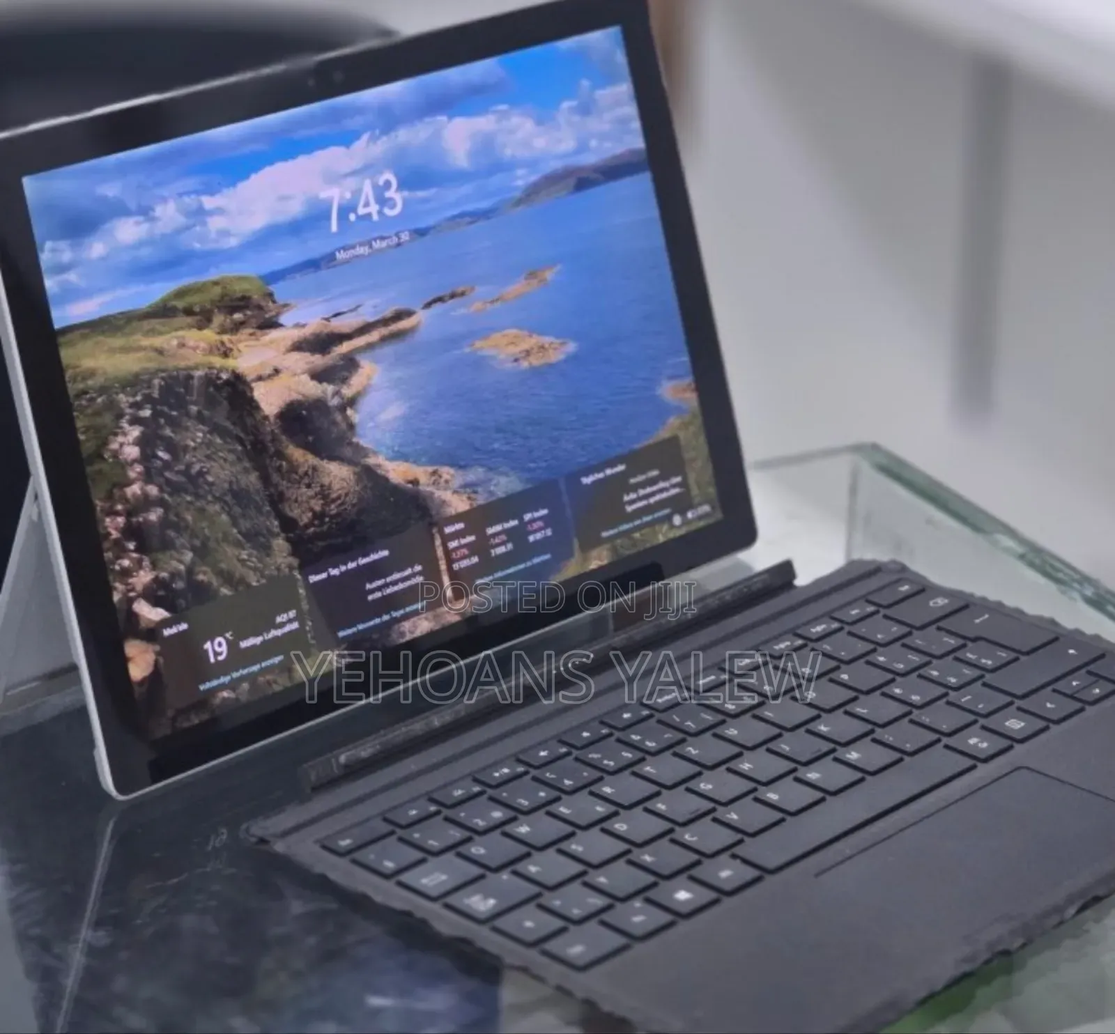 New Laptop Microsoft Surface Pro 4 8GB Intel Core i5 SSD 256GB