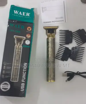 Waer Hair Clipper Trimmer Tondos ዌር የፀጉር ማስተካከያ ቶንዶስ